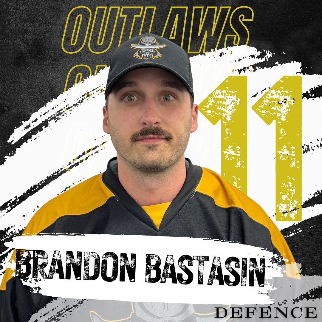 #11 – Brandon Bastasn, Defence for the Erin Outlaws.