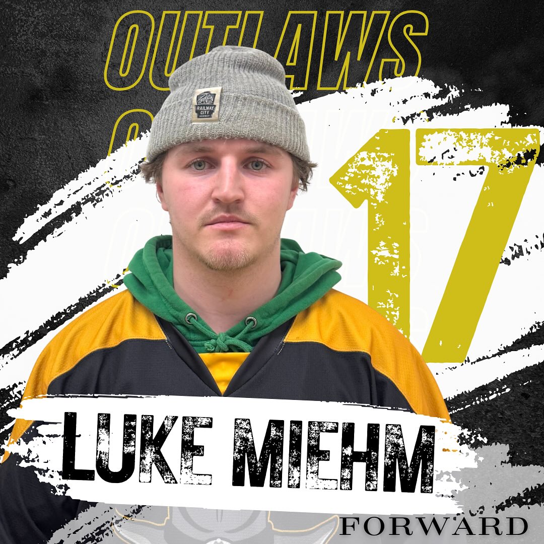 $#17 – Luke Miehm, Forward for the Erin Outlaws