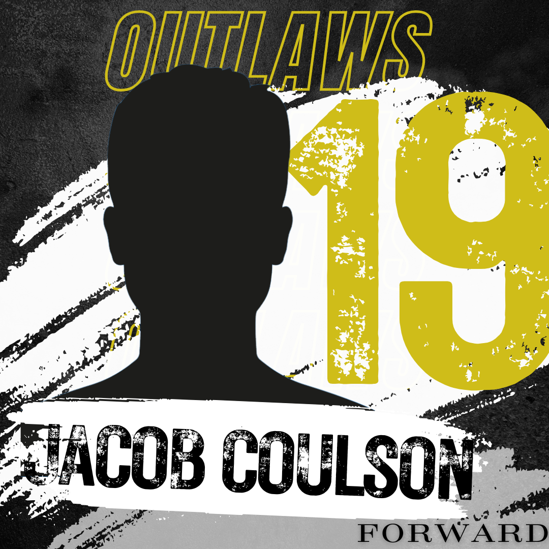 #19 Jacob Coulson – forward for the Erin Outlaws