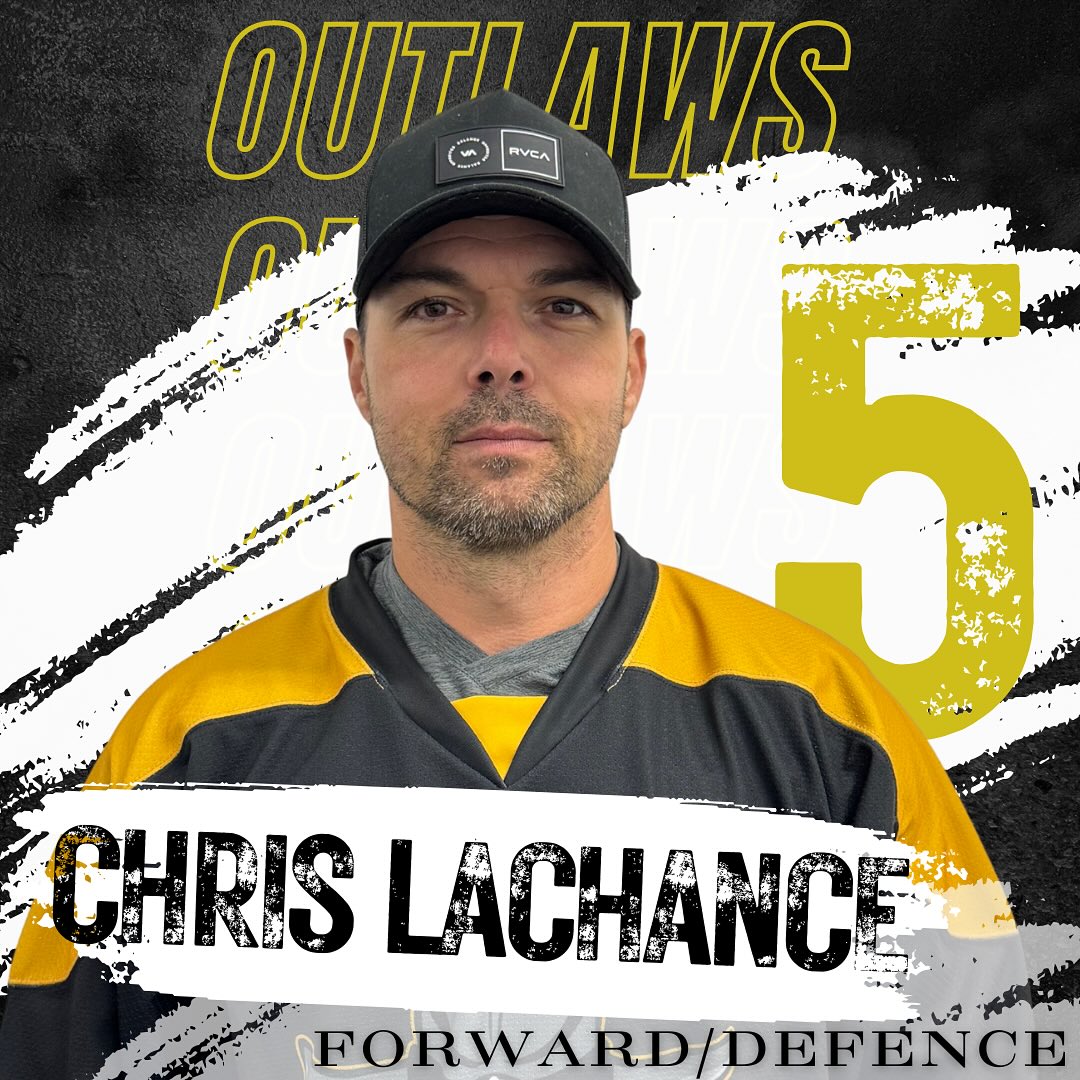 #5 – Chris Lachance, Forward and Defence for the Erin Outlaws.