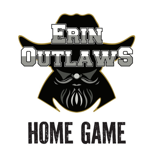 Erin Outlaws Home Game Ticket
