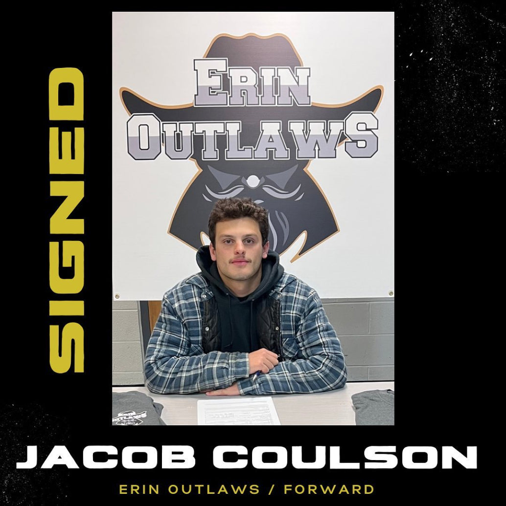 #19 Jacob Coulson, Forward for the Erin Outlaws