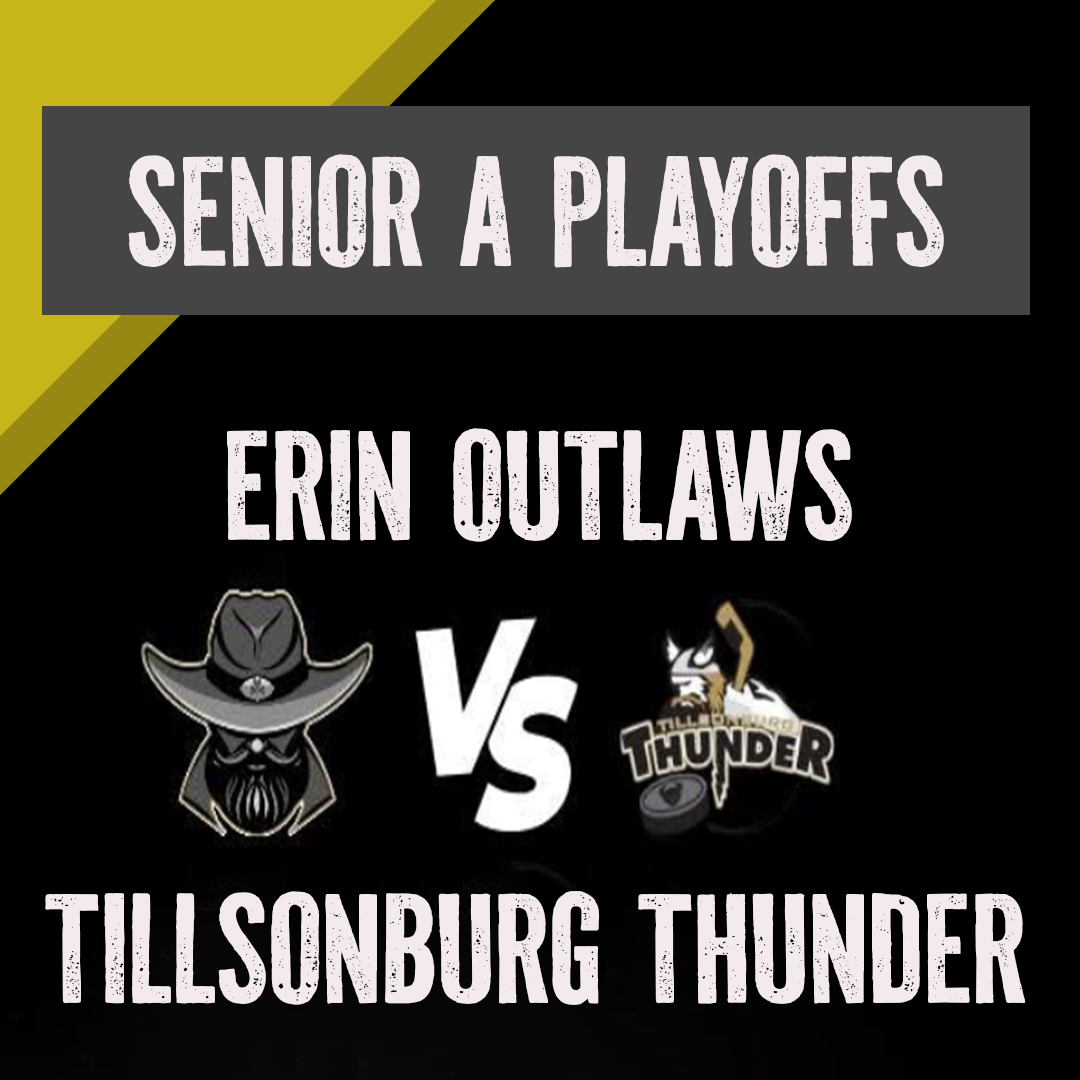 Mar 16 Playoffs VS Tillsonburg (Rescheduled)