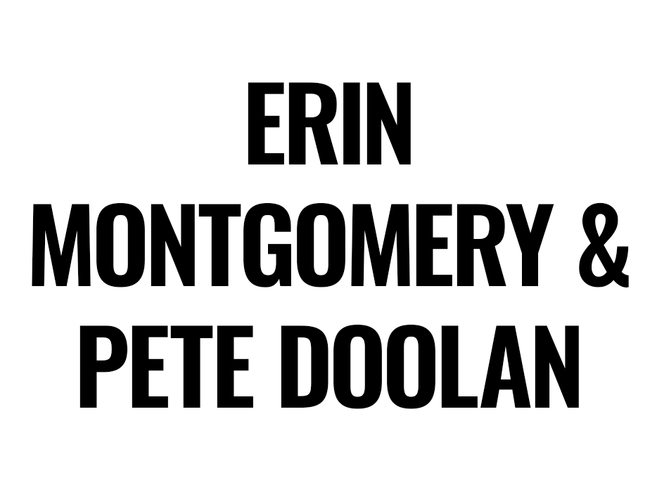 Erin Montgomery & Pete Doolan – Friends of the Erin Outlaws